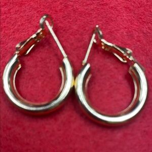 Gold Hoop Earrings